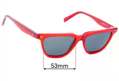Celine CL 40023I Replacement Lenses 53mm wide 