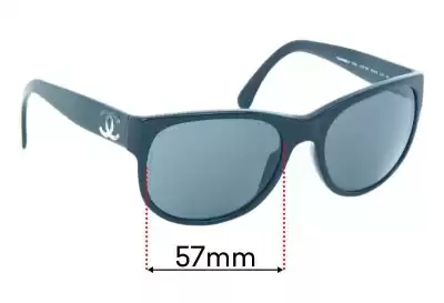 Chanel 5182 Replacement Lenses 57mm wide 