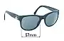 Sunglass Fix Lentes de Repuesto para Chanel 5182 - 57mm Wide 