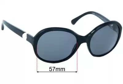 Chanel 5211-H Ersatzgläser 57mm wide 