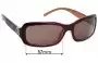 Sunglass Fix Verres de Remplacement pour Chanel 6024 - 57mm Wide 
