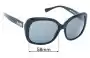 Sunglass Fix Replacement Lenses for Coach HC8158 - 58mm Wide 