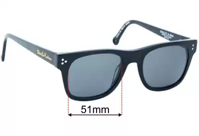 Deus Ex Machina DEUS 10 Replacement Lenses 51mm wide 