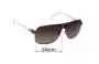 Sunglass Fix Replacement Lenses for Diesel DS 0180 - 64mm Wide 