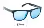 Sunglass Fix Replacement Lenses for Dirty Dog Ranger - 57mm Wide 