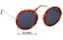 Sunglass Fix Verres de Remplacement pour Ellery Sun Rx 07 - 51mm Wide 