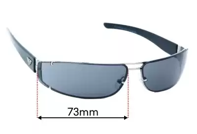 Emporio Armani EA9041/S Replacement Lenses 73mm wide 
