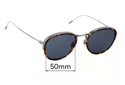 Giorgio Armani AR 6068 Replacement Lenses 50mm wide 