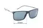 Sunglass Fix Ersatzgläser für Giorgio Armani AR 8034 - 57mm Wide 
