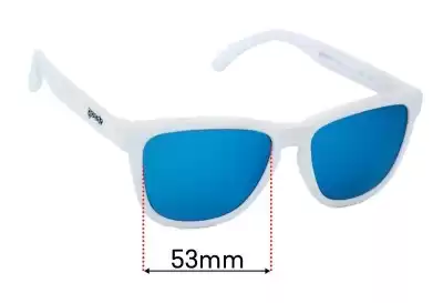 Goodr Fancy a Finger Sandwich? Replacement Lenses 53mm wide 