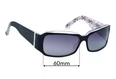 Gucci GG2913/F/S Ersatzgläser 60mm wide 