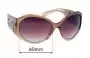 Sunglass Fix Replacement Lenses for Guess GU6477 - 60mm Wide 
