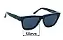 Sunglass Fix Replacement Lenses for Le Specs Whaam! - 58mm Wide 