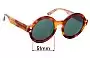 Sunglass Fix Verres de Remplacement pour Lucy Folk Round The World Again - 51mm Wide 