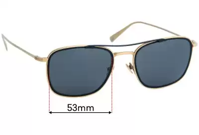 Maui Jim MJ555 Following Seas Verres de Remplacement 53mm wide 