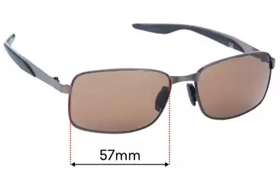 Maui Jim MJ797 Shoal Verres de Remplacement 57mm wide 