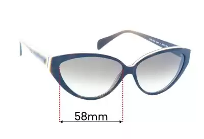 Morgenthal Frederics Tatiana Replacement Lenses 58mm wide 