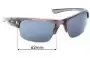 Sunglass Fix Verres de Remplacement pour Oakley Bottlecap XL - 62mm Wide 