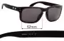 Sunglass Fix Replacement Lenses for Oakley Holbrook OO9102 - 57mm Wide 