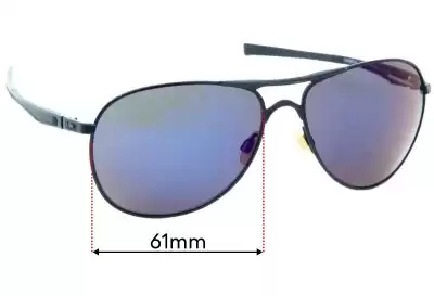 Oakley Plaintiff OO4057 Replacement Lenses 61mm wide 