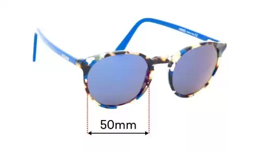 Sunglass Fix Replacement Lenses for Pagani Dandy - 50mm Wide Sunglass Fix Replacement Lenses for Pagani Dandy - 50mm Wide