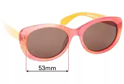 Paul Taylor Sophia Ersatzlinsen 53mm wide 