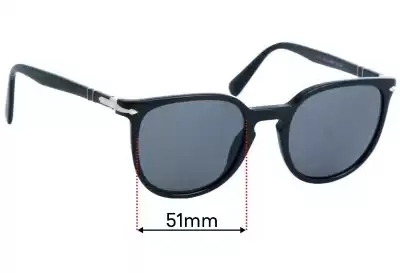 Persol 3226-S Lentes de Repuesto 51mm wide 
