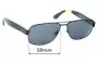 Sunglass Fix Ersatzgläser für Polo Polo PH 3097 - 59mm Wide 