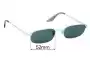 Sunglass Fix Replacement Lenses for Ray-Ban B&L W2192 - 52mm Wide 