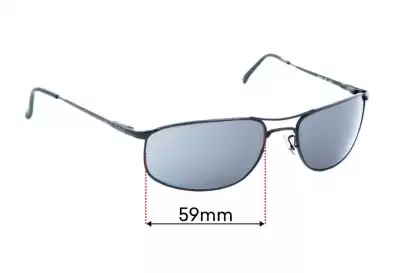 Ray-Ban RB3147 Replacement Lenses 59mm wide 