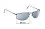 Sunglass Fix Ersatzgläser für Ray-Ban RB3147 - 59mm Wide 