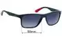 Sunglass Fix Replacement Lenses for Ray-Ban RB4234 - 58mm Wide 