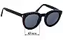 Sunglass Fix Replacement Lenses for Saint Laurent  SL 102 - 47mm Wide 
