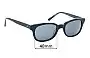Sunglass Fix Ersatzgläser für Serengeti Serena - 48mm Wide 