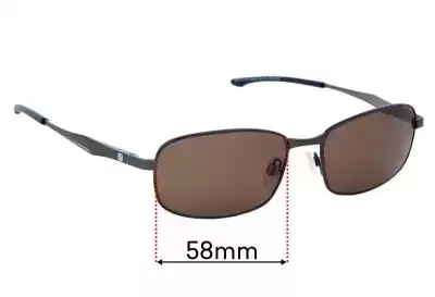 Specsavers Gingera Replacement Lenses 58mm wide 