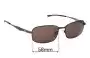 Sunglass Fix Replacement Lenses for Specsavers Gingera - 58mm Wide 