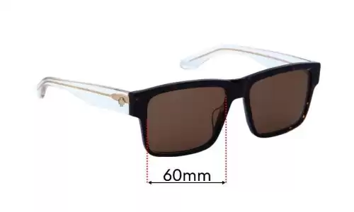 Spy Optic Cyrus Replacement Lenses 60mm wide 