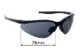 Sunglass Fix Replacement Lenses for Ugly Fish PE/SUN 0177 - 78mm Wide 