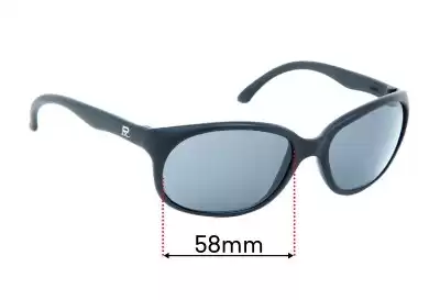 Vuarnet Pouilloux 096 Lentes de Repuesto 58mm wide 