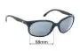 Sunglass Fix Replacement Lenses for Vuarnet Pouilloux 096 - 58mm Wide 