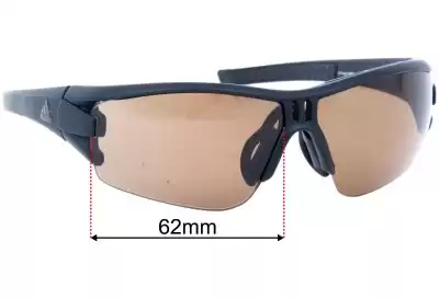 Adidas AD08 Evil Eye Halfrim XS Replacement Lenses 62mm wide 