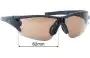 Sunglass Fix Verres de Remplacement pour Adidas A199 Evil Eye Halfrim XS - 62mm Wide 