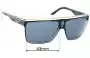 Sunglass Fix Lentes de Repuesto para Carrera 22 - 63mm Wide 