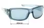 Sunglass Fix Replacement Lenses for Fox Racing The Redeem - 66mm Wide 
