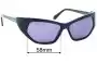 Sunglass Fix Replacement Lenses for Karen Walker Superhero - 58mm Wide 