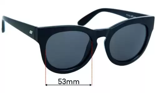 Sunglass Fix Replacement Lenses for Le Specs Jealous Games - 54mm Wide 