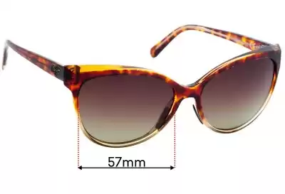 Maui Jim MJ537 Olu Olu Verres de Remplacement 57mm wide 
