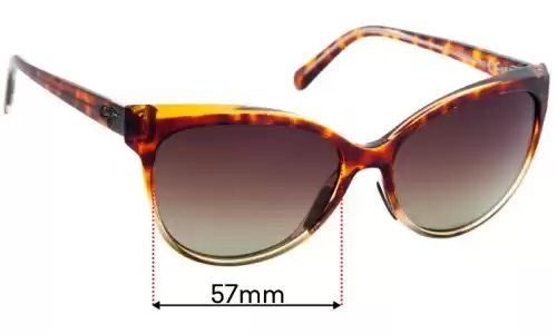 Maui Jim MJ537 Olu Olu Replacement Sunglass Lenses - 57mm 