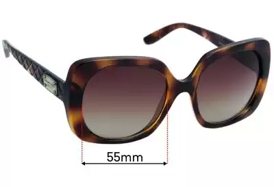 Michael Kors MK6044 Paz Replacement Lenses 55mm wide 