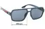 Sunglass Fix Replacement Lenses for Prada SPS01X - 59mm Wide 